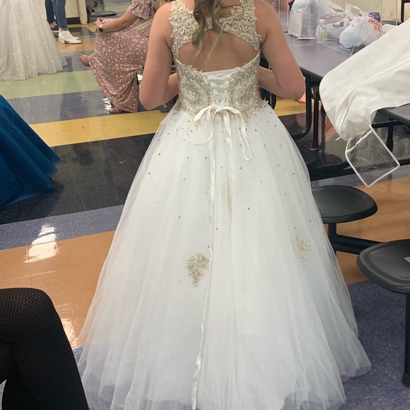 Girls Tiffany pageant dress size 10 - Picture 6 of 8